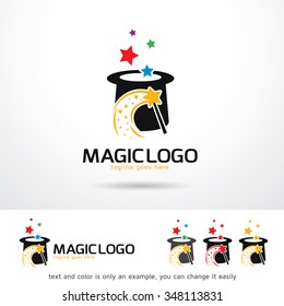 Magic Logo Template Design Vector