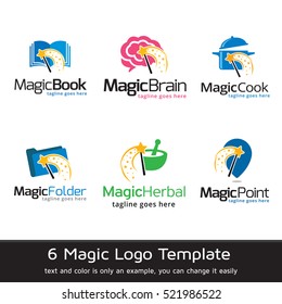 Magic Logo Template Design Vector