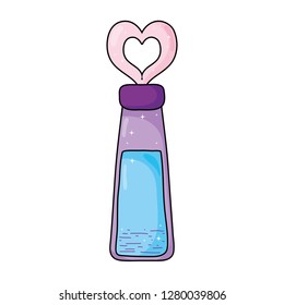 magic love potion bottle icon