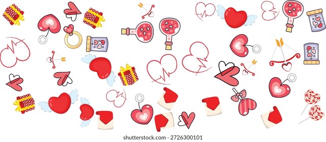 Fondo mágico del doodle del frasco de la poción del amor. Patrón de Vector sin costuras para la cubierta del libro de historia de romance de fantasía con botellas de elixir.