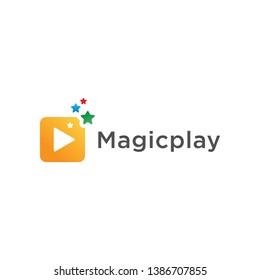 Magic Media Logo - Vector logo template