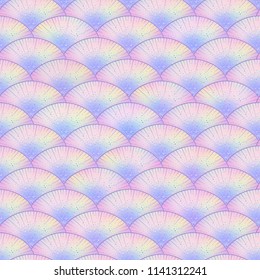 Magic mermaid scales pattern.