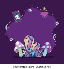 minerales mágicos ocultas y brujería