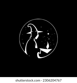 Magic | Minimalist and Simple Silhouette - Vector illustration