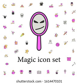 Magic Mirror Icon. Magic Icons Universal Set For Web And Mobile