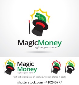 Magic Money Logo Template Design Vector Design 