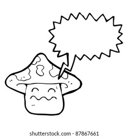 magic mushroom cartoon