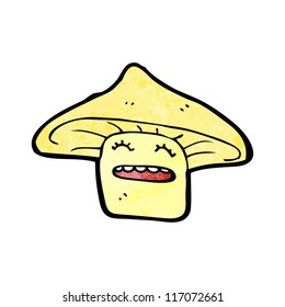 magic mushroom cartoon character