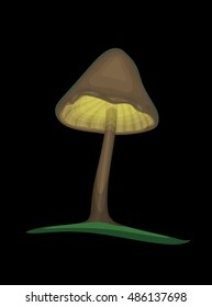 Magic Mushroom Vector