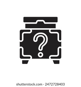 Magic Mystery Filled Icon Vector Illustration