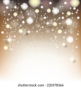 Magic night background. vector illustration.
