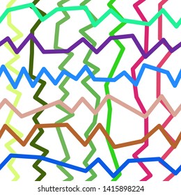 Magic Paths for Secret Decisions. Esoteric Rebus. The Road of Enigma. Texture. Seamless Pattern. VH. - Vector