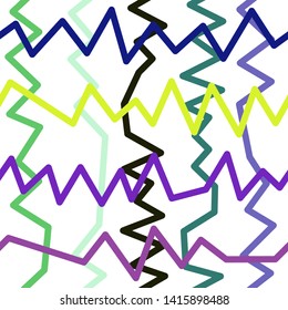 Magic Paths for Secret Decisions. Esoteric Rebus. The Road of Enigma. Texture. Seamless Pattern. VH. - Vector