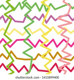Magic Paths for Secret Decisions. Esoteric Rebus. The Road of Enigma. Texture. Seamless Pattern. HV. - Vector