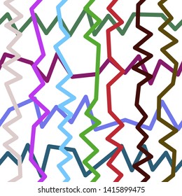 Magic Paths for Secret Decisions. Esoteric Rebus. The Road of Enigma. Texture. Seamless Pattern. HV. - Vector