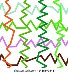Magic Paths for Secret Decisions. Esoteric Rebus. The Road of Enigma. Texture. Seamless Pattern. HV. - Vector