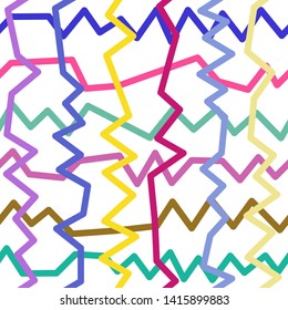 Magic Paths for Secret Decisions. Esoteric Rebus. The Road of Enigma. Texture. Seamless Pattern. HV. - Vector
