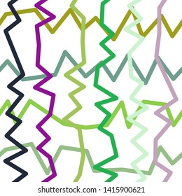 Magic Paths for Secret Decisions. Esoteric Rebus. The Road of Enigma. Texture. Seamless Pattern. HV. - Vector