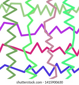 Magic Paths for Secret Decisions. Esoteric Rebus. The Road of Enigma. Texture. Seamless Pattern. HV. - Vector