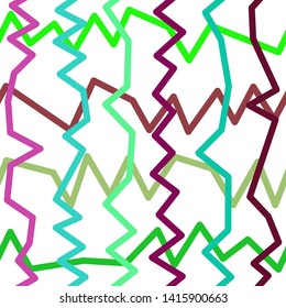 Magic Paths for Secret Decisions. Esoteric Rebus. The Road of Enigma. Texture. Seamless Pattern. HV. - Vector