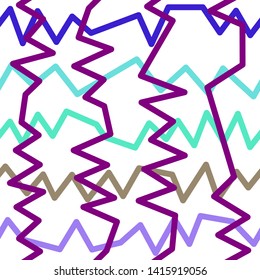 Magic Paths for Secret Decisions. Esoteric Rebus. The Road of Enigma. Texture. Seamless Pattern.  — Vector
