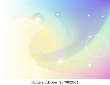 Magic Pattern. Pink Rainbow Gradient. Fairy Background. Iridescent Girlish Invite. Purple Universe Invitation. Blue Mystical Hologram. Unicorn Backdrop. Candy Magic Pattern.
