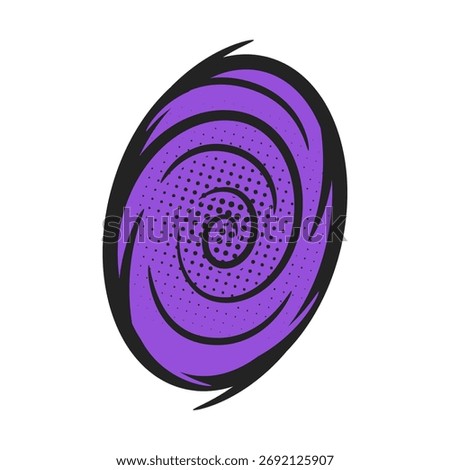 Magic portal icon. Vector illustration