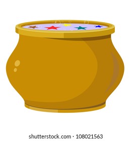Magic pot. EPS10