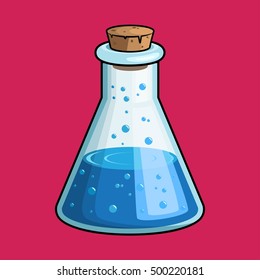Magic potion in a bottle