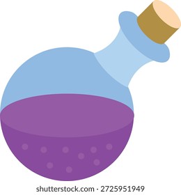 Icono de tubo de botella de poción mágica