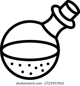 Icono de tubo de botella de poción mágica