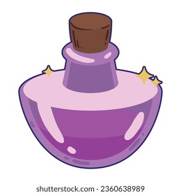 magic potion design vector isolated