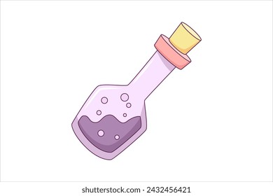 Diseño de Pegatinas de Poción Mágica