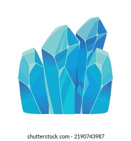 magic quartz stones icon isolated