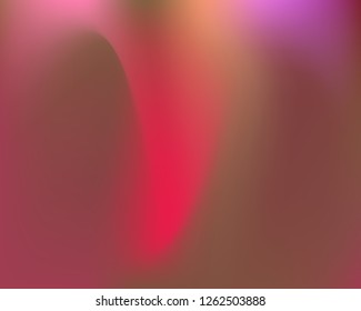 Magic Rainbow Colors Gradient Background. Wavy Fluid Shapes Colorful Template. Iridescent Futuristic Gradient Texture. Neon Light Colors Mesh Vector Design