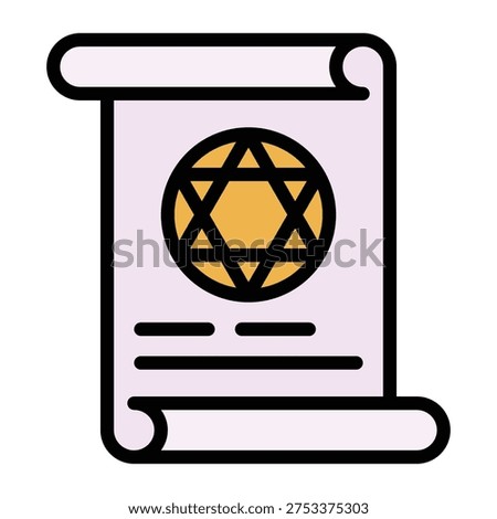 Magic Scroll Ancient Spell Parchment
