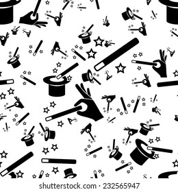 magic seamless pattern