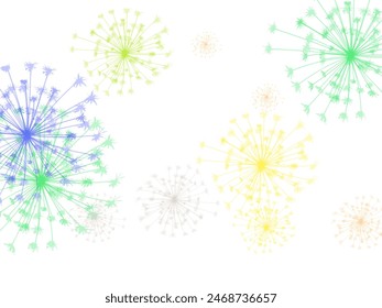 Magic shining cyan blue pink gold flying stars isolated on white border.  Bright Vector Illustration.