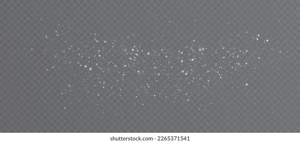 Magic shining golden dust. Small particles of powder dust bokeh effect. Light dust for web design. Vector	
