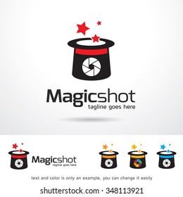Magic Shot Logo Template Design Vector
