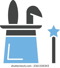 Magic Show Icon image. Suitable for mobile application.
