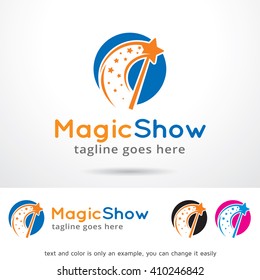 Magic Show Logo Template Design Vector Design 