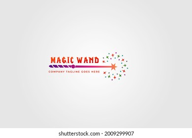 Magic Show logotype, magical performance lettering composition for your logo, emblem, invitation vector logo design illustration