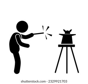 magic show. magician, magic, spell, trick