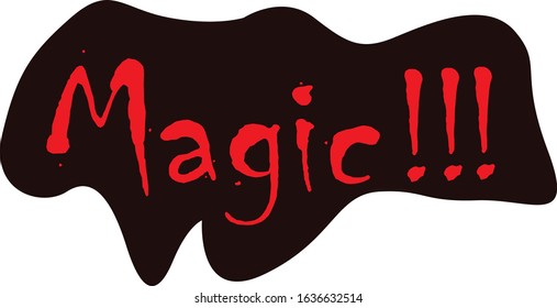 Magic simple Illustration Cilp Art vector