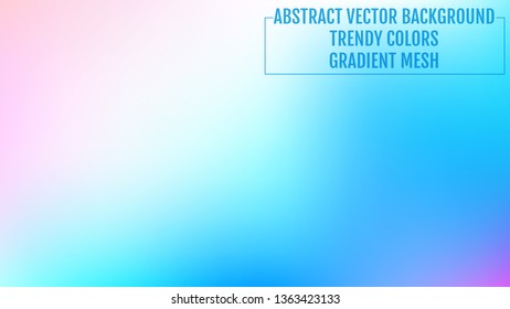 Magic soft color background. Modern screen vector design for mobile app or user interface. Mesh gradient. Nature backdrop.  Ecology concept for your graphic design, banner or poster