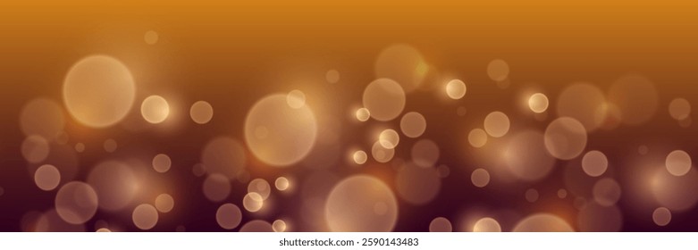 Magic sparkling dust bokeh and light. Vector illustration
