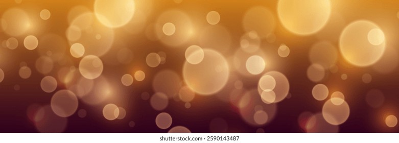 Magic sparkling dust bokeh and light. Vector illustration