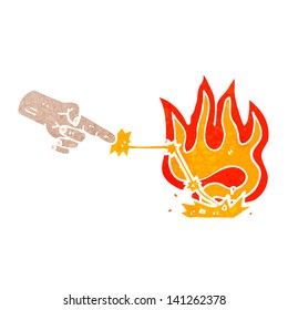 magic spell hand cartoon