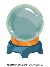 magic sphere future telling icon